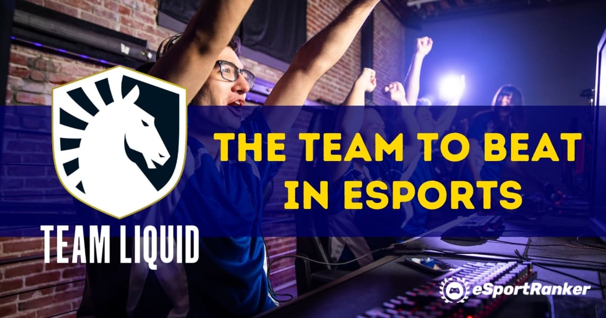 Team Liquid – komanda, kurią reikia įveikti Esporte