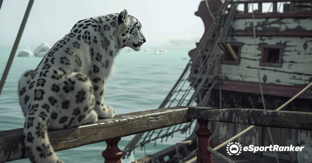 Atrakinkite sniego leopardo augintinį su kaukole ir kaulais: geidžiamas jūsų nuotykių draugas